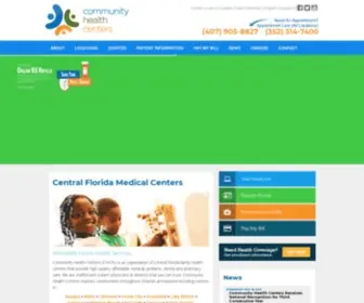 CHCFL.com(Community Health Centers) Screenshot