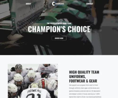 CHChne.com(Champion's Choice) Screenshot