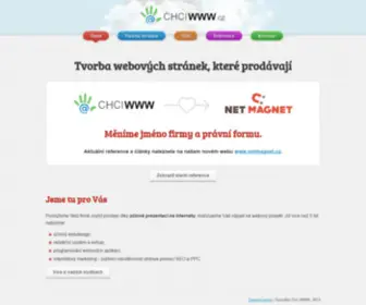 Chciwww.cz(Tvorba webových stránek) Screenshot