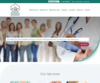 CHcseia.com(Community Health Centers of Southeastern Iowa) Screenshot