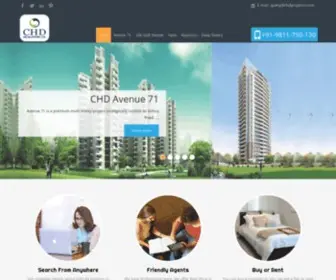 CHDprojects.com(Chd projects in gurgaon) Screenshot