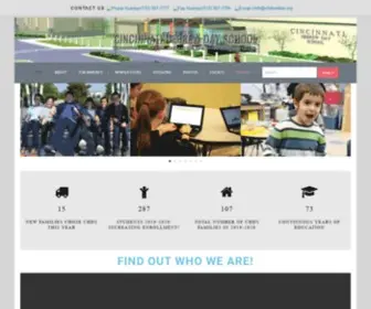 CHdsonline.org(Cincinnati Hebrew Day School) Screenshot