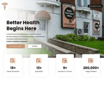 Chealthnet.ca(Comprehensive Healthcare) Screenshot