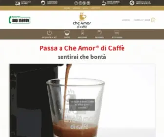 Cheamordicaffe.it(Shop online macchina del caffè e capsule) Screenshot