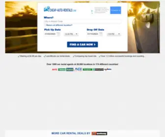 Cheap-Auto-Rentals.com(Cheap Car Rentals) Screenshot