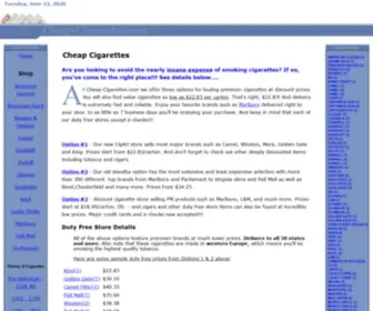 Cheap-Cigarettes.com(Cheap Cigarettes from $10.99) Screenshot