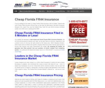 Cheap-Florida-FR44.com(Cheap Florida FR44 Insurance) Screenshot