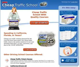 Cheap-Traffic-School.com(When time) Screenshot