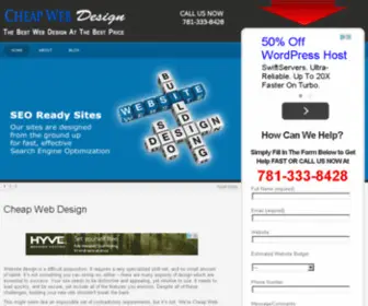 Cheap-Web-Design.org(Cheap Web Design) Screenshot