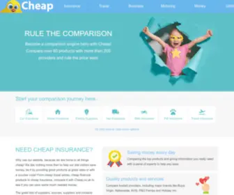 Cheap.co.uk(Compare Cheap Insurance Quotes and Prices) Screenshot