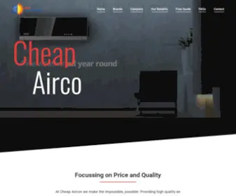 Cheapaircon.co.za(Affordable Air Conditioning) Screenshot