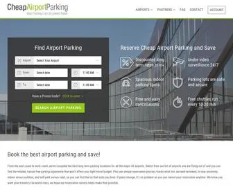 Cheapairportparking.org(Cheap Airport Parking) Screenshot