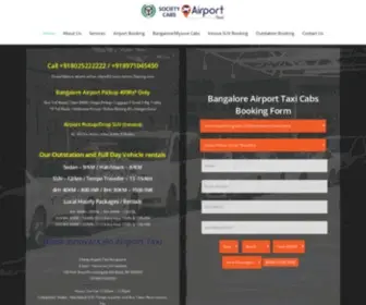 Cheapairporttaxi.in(Cheap airport taxi Bangalore) Screenshot