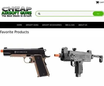 Cheapairsoftguns.net(Cheap Airsoft Guns) Screenshot