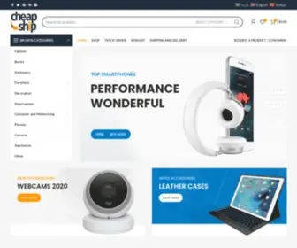 Cheapandship.com(All thing in one place) Screenshot