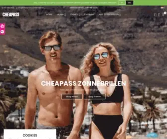 Cheapasszonnebrillen.nl(Zonnebrillen voor iedereen) Screenshot