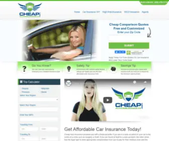 Cheapautoinsuranceco.com(Find Cheap Auto Insurance Online and Save 60%) Screenshot