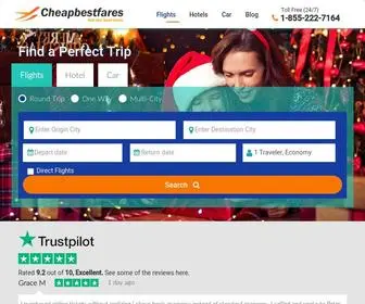 Cheapbestfares.com(Find the cheap tickets to worldwide) Screenshot