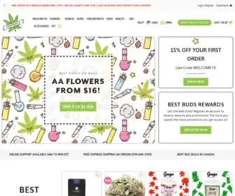 Cheapbuds.ca(Cheap Buds) Screenshot