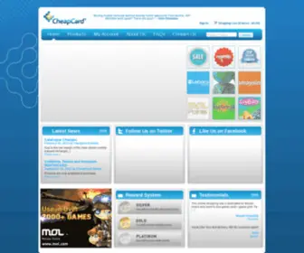 Cheapcard.com.au(Buy Prepaid Mobile Recharge) Screenshot