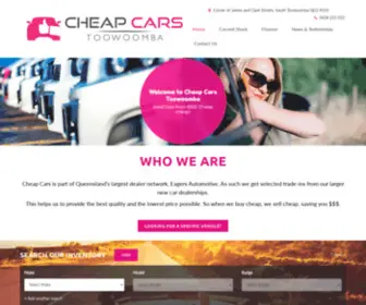 Cheapcarstoowoomba.com.au(Cheap Cars Toowoomba) Screenshot