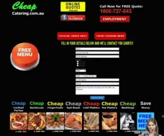 Cheapcatering.com.au(My blog) Screenshot