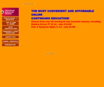 Cheapceus.com(Innovative Educational Services) Screenshot