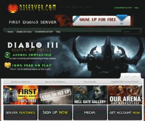 Cheapd3Gold.com(Buy Diablo 3 Gold) Screenshot