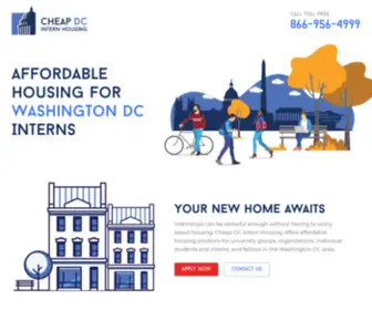 Cheapdcinternhousing.com(Cheapdcinternhousing) Screenshot