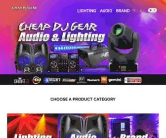 Cheapdjgear.us(Great Prices) Screenshot