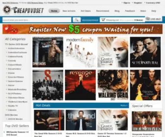 CheapDVDset.com(DVD Release Dates) Screenshot