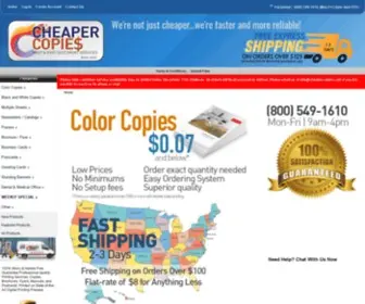 Cheapercopies.com(Cheaper Copies) Screenshot