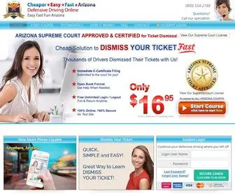 Cheapereasyfastarizona.com(Arizona Defensive Driving) Screenshot