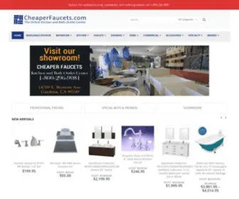 Cheaperfaucets.com(Faucets) Screenshot