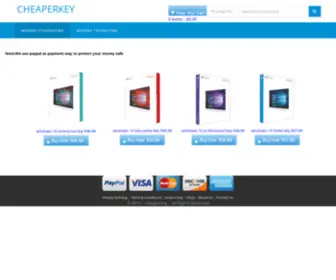 Cheaperkey.com(Cheaper Key) Screenshot