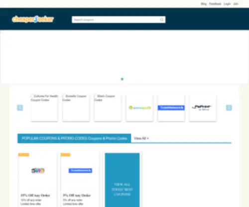 Cheaperseeker.com(Coupons, Coupon Codes, Promo Codes and Discounts of 2023) Screenshot