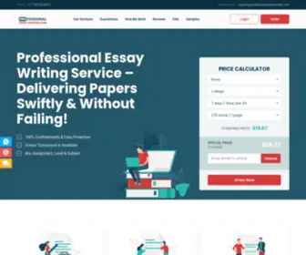 Cheapessaywritingservices.com(PROFESSIONAL ESSAY WRITING SERVICES) Screenshot