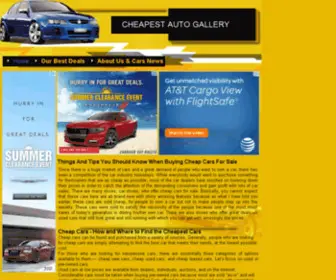 Cheapestcarsandtrucks.com(CHEAPEST CARS AND TRUCKS) Screenshot