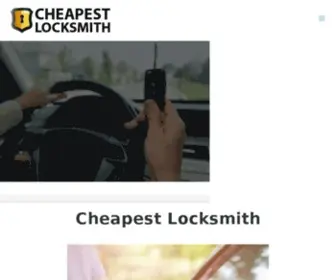 Cheapestlocksmith.net(Cheapest Locksmith) Screenshot