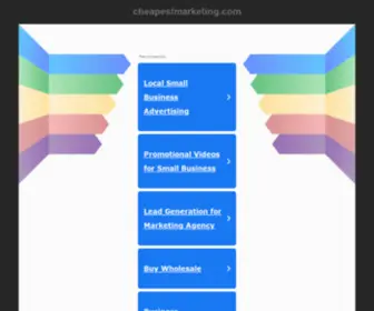 Cheapestmarketing.com(Cheapestmarketing) Screenshot