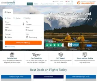 Cheapfaremart.com(Cheap Flight Tickets) Screenshot