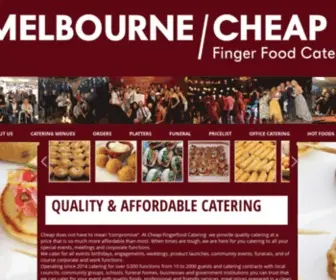 Cheapfingerfoodcatering.com(Cheap Office Catering) Screenshot