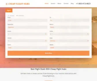 Cheapflighthubs.com(Book Cheap Airlines Tickets) Screenshot