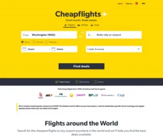 Cheapflights.com.hk(Cheap Flights HK) Screenshot