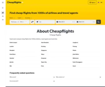 Cheapflights.com.my(Cheap Flights) Screenshot