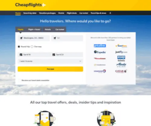 Cheapflights.com(Cheap Flights) Screenshot