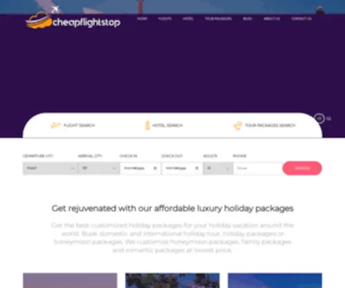 Cheapflightstop.co.uk(Explore the World with Cheap flight stop) Screenshot