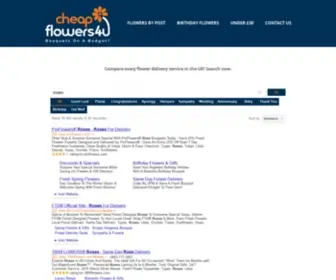 Cheapflowers4U.co.uk(Get The Best Deal) Screenshot