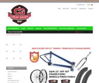 Cheapgoodsbmx.com(Cheap Goods BMX Bikes And Parts) Screenshot