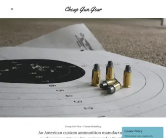 Cheapgungear.com(Cheap Gun Gear) Screenshot